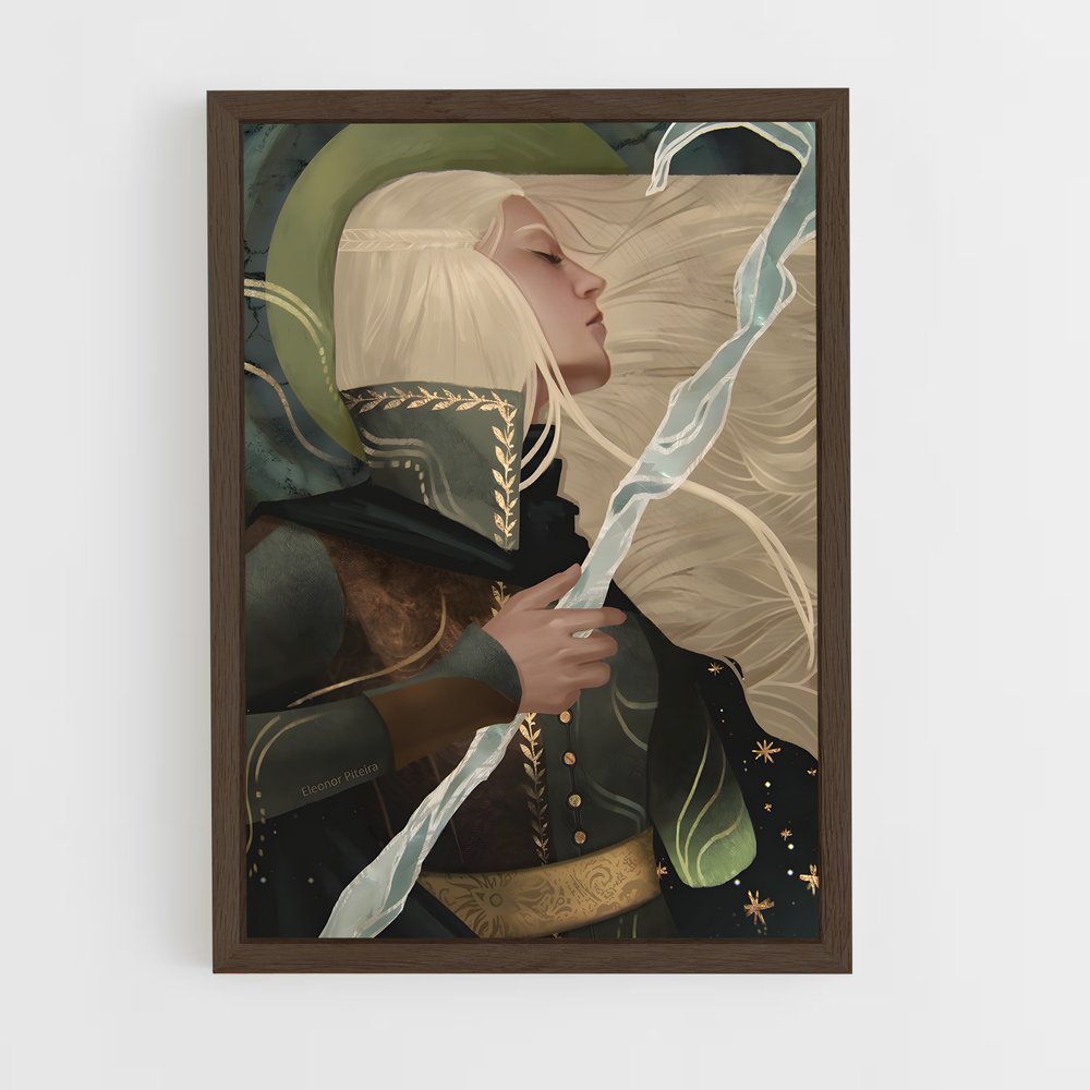 Poster La Femme Mystère – affiche Dragon age (vue 5)