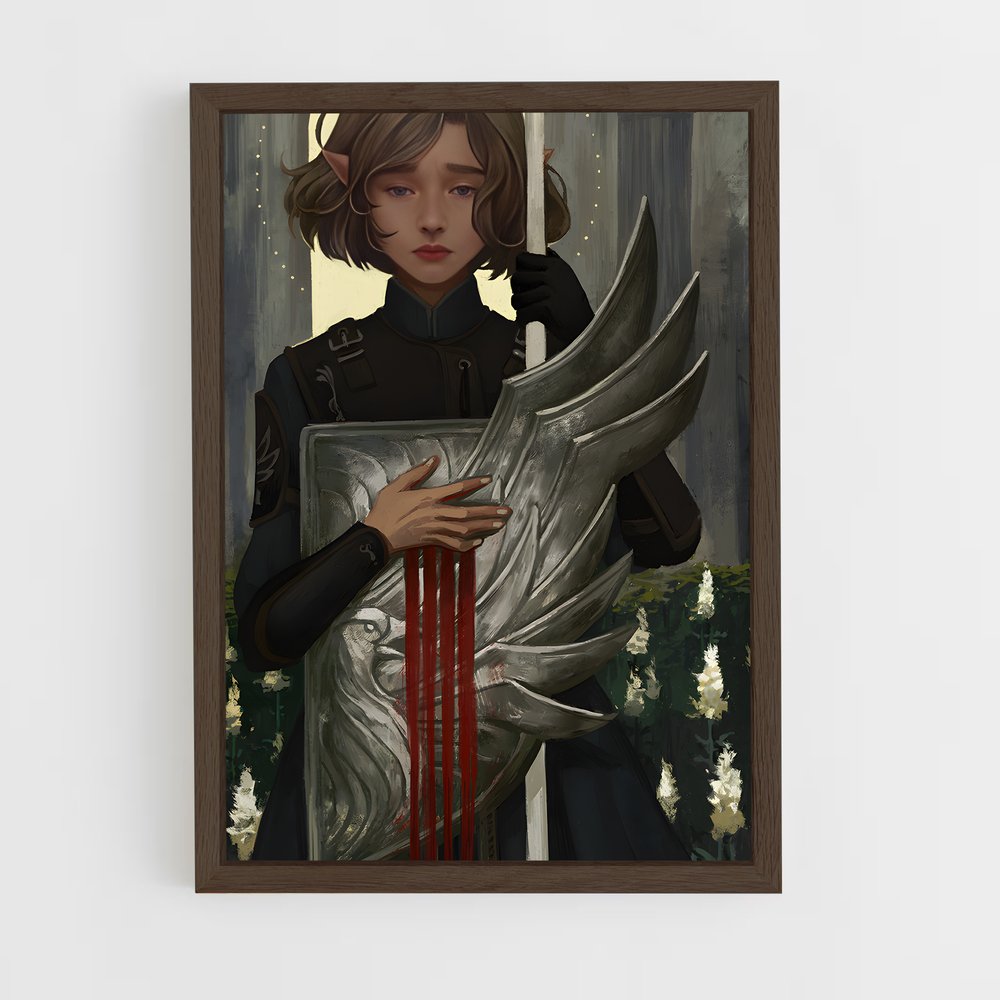 Poster Le Message Égaré – affiche Dragon age (vue 5)