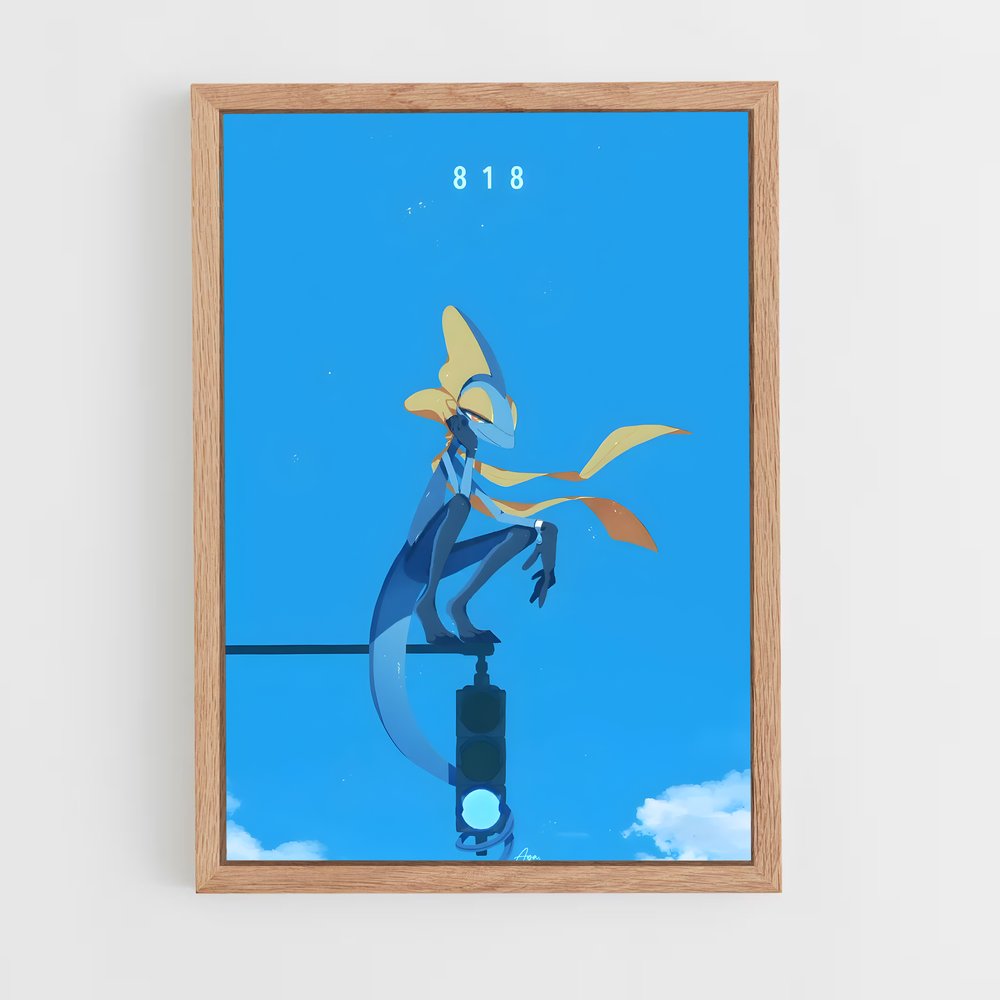 Poster Skyline Dreams – affiche Pokemon (vue 4)