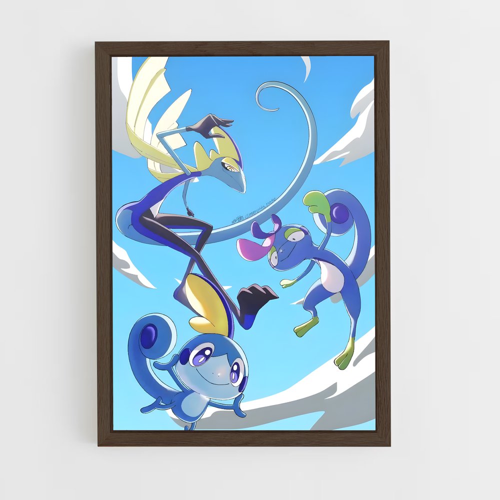 Poster Inteleon Unleashed – affiche Pokemon (vue 5)
