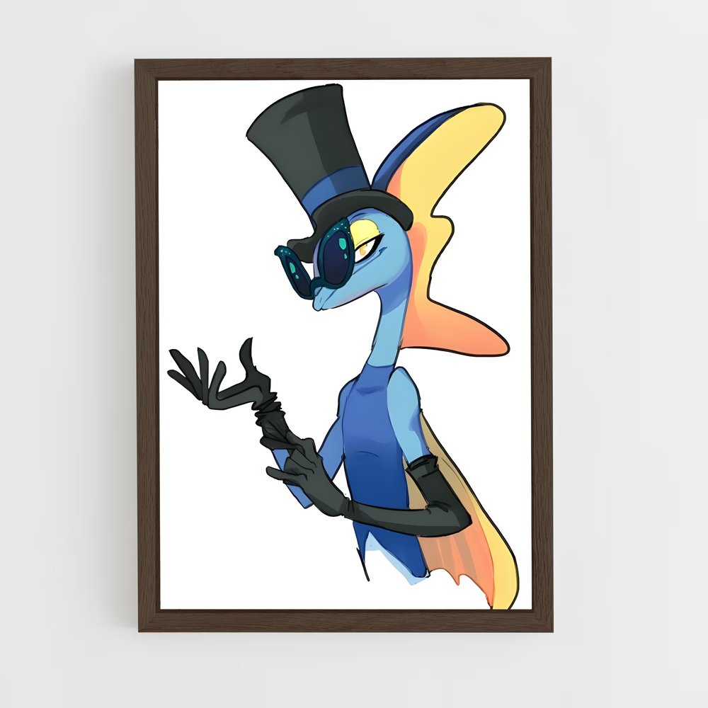 Poster Inteleon Élégant – affiche Pokemon (vue 5)