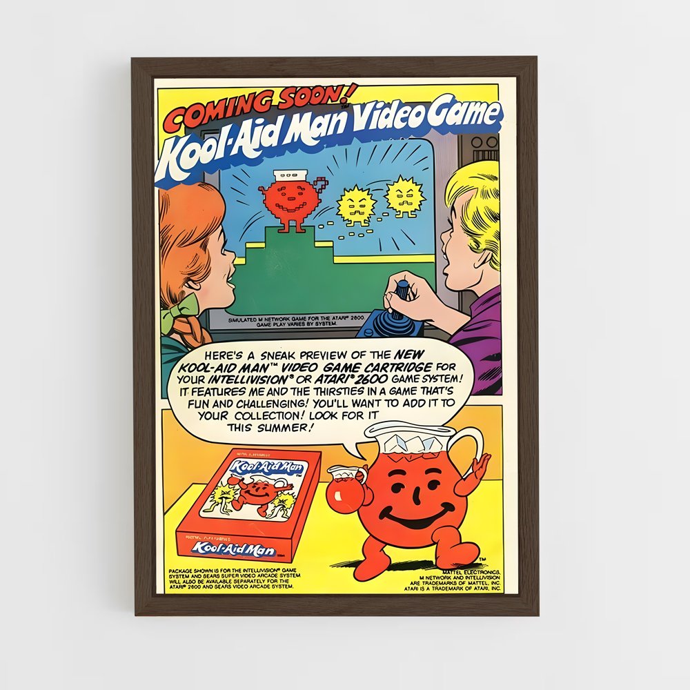 Poster Super Héros de la Bande Dessinée – affiche Consoles (vue 5)