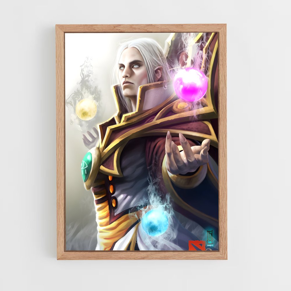 Poster L'Invokeur Lumineux – affiche Dota (vue 4)