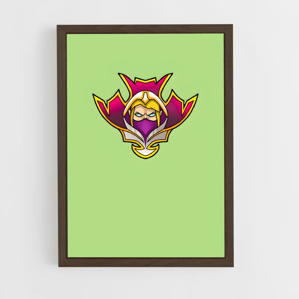 Poster Mystique Émeraude – affiche Dota (vue 5)