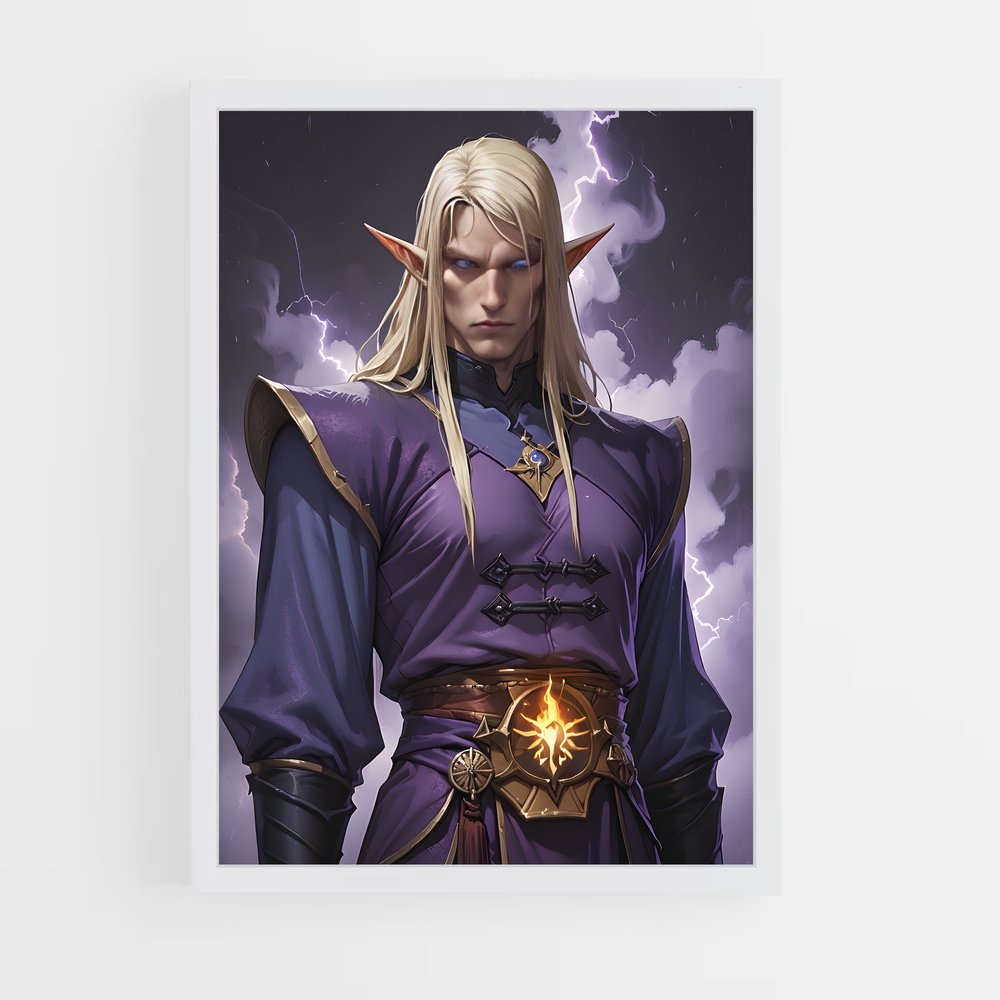 Poster Éclat du Sorcier – affiche Dota (vue 3)