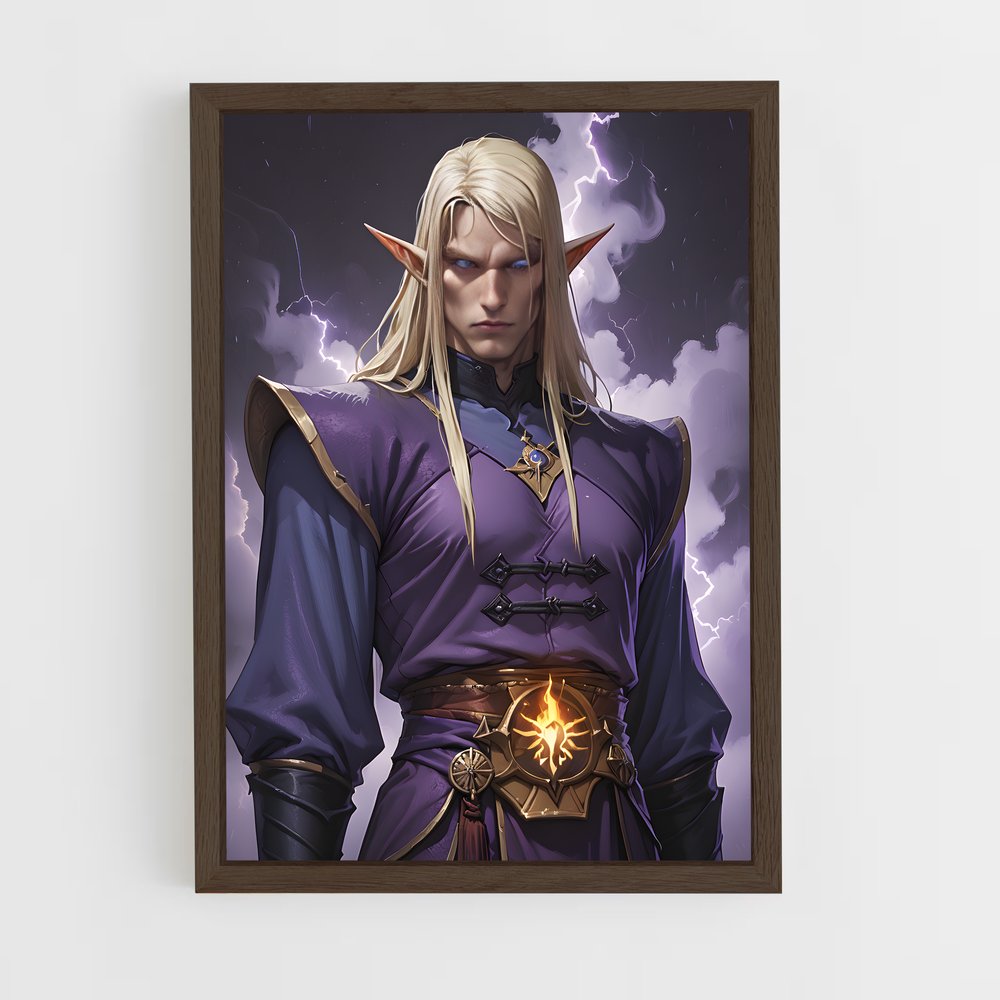Poster Éclat du Sorcier – affiche Dota (vue 5)