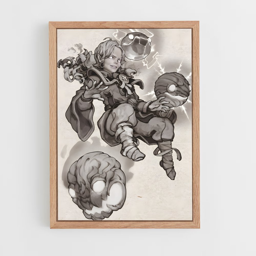 Poster Invoker royaume – affiche Dota (vue 4)