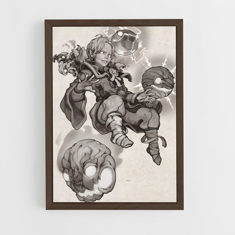 Poster Invoker royaume – affiche Dota (vue 5)