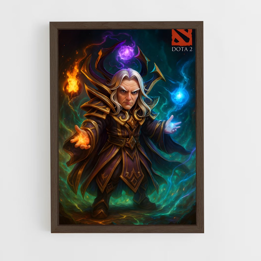 Poster L'Invocateur Éternel – affiche Dota (vue 5)