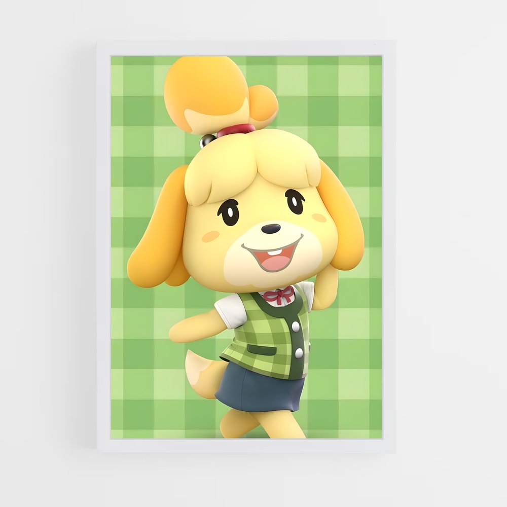 Poster Vie Insulaire – affiche Animal Crossing (vue 3)