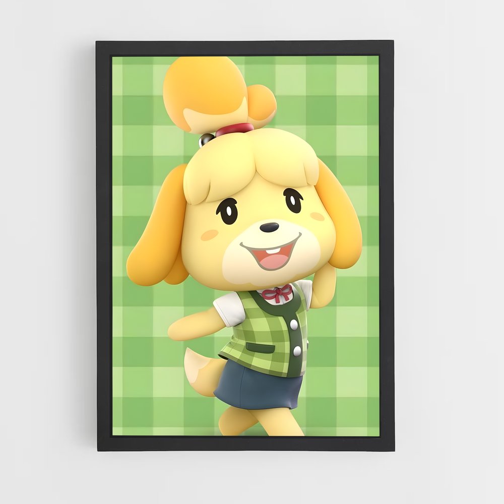 Poster Vie Insulaire – affiche Animal Crossing (vue 2)