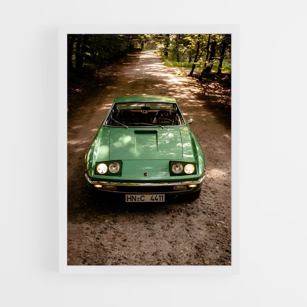 Poster Islero virée – affiche Lamborghini (vue 3)