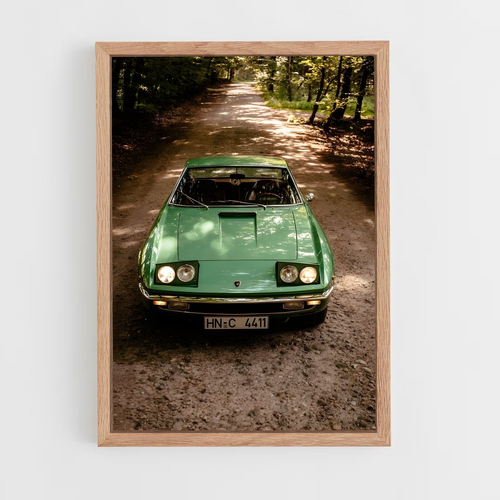 Poster Islero virée – affiche Lamborghini (vue 4)