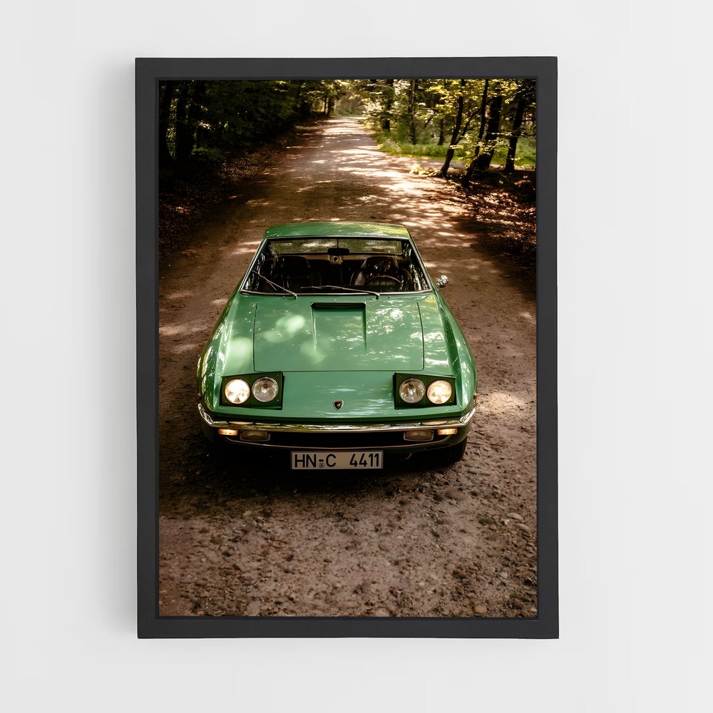 Poster Islero virée – affiche Lamborghini (vue 2)
