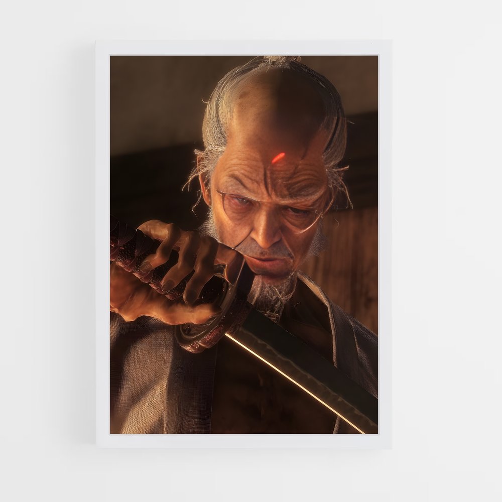 Poster L'Ancien du Jeu – affiche Sekiro (vue 3)