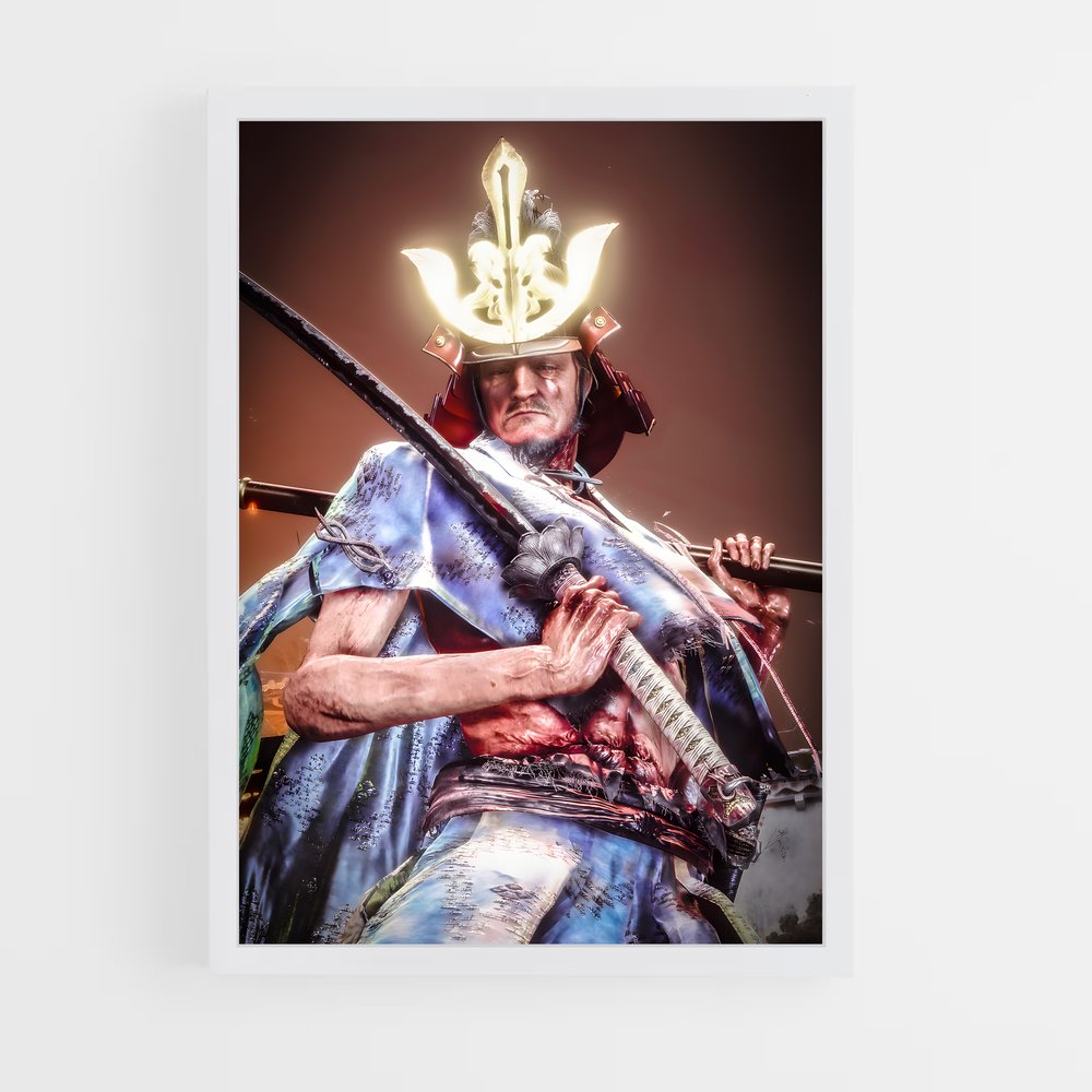 Poster Le Tireur Éloquent – affiche Sekiro (vue 3)