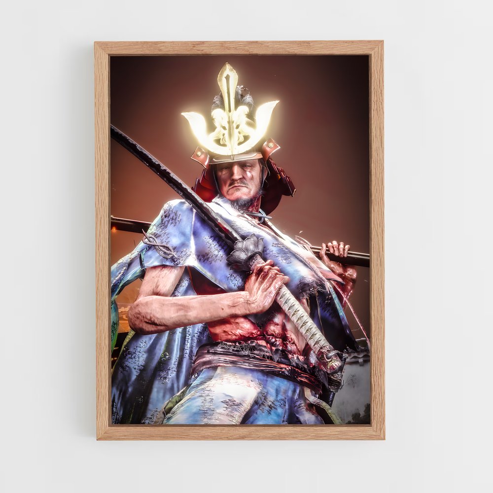 Poster Le Tireur Éloquent – affiche Sekiro (vue 4)