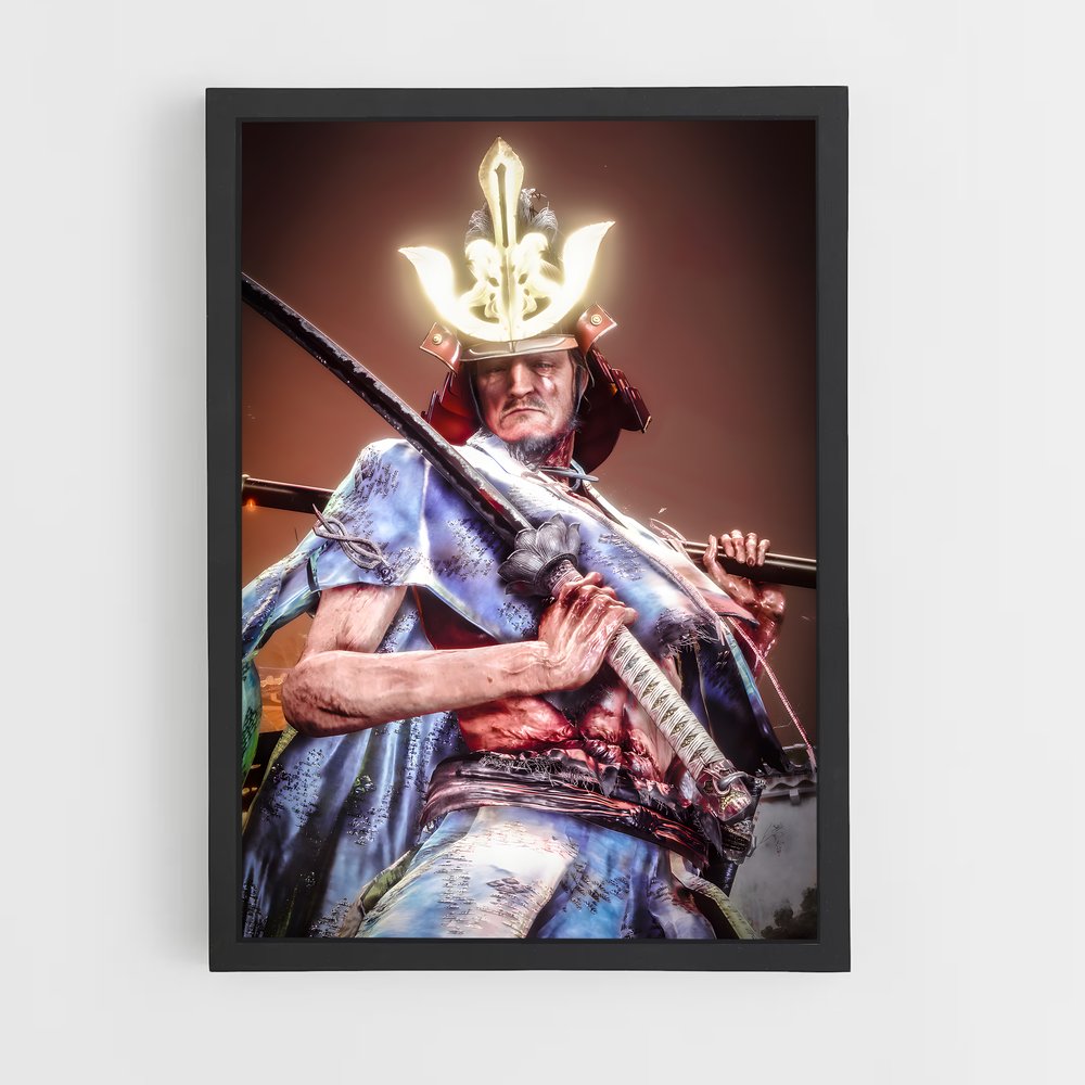 Poster Le Tireur Éloquent – affiche Sekiro (vue 2)