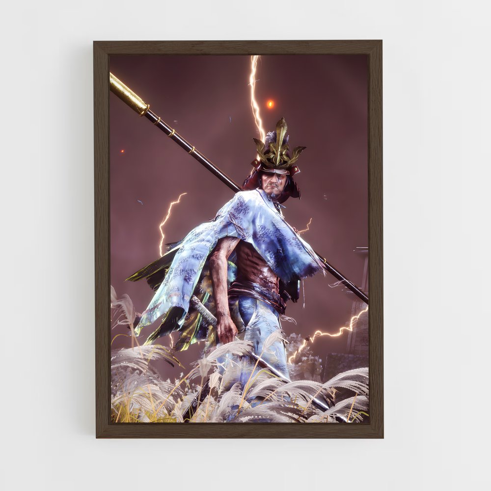 Poster Isshin guerrier – affiche Sekiro (vue 5)