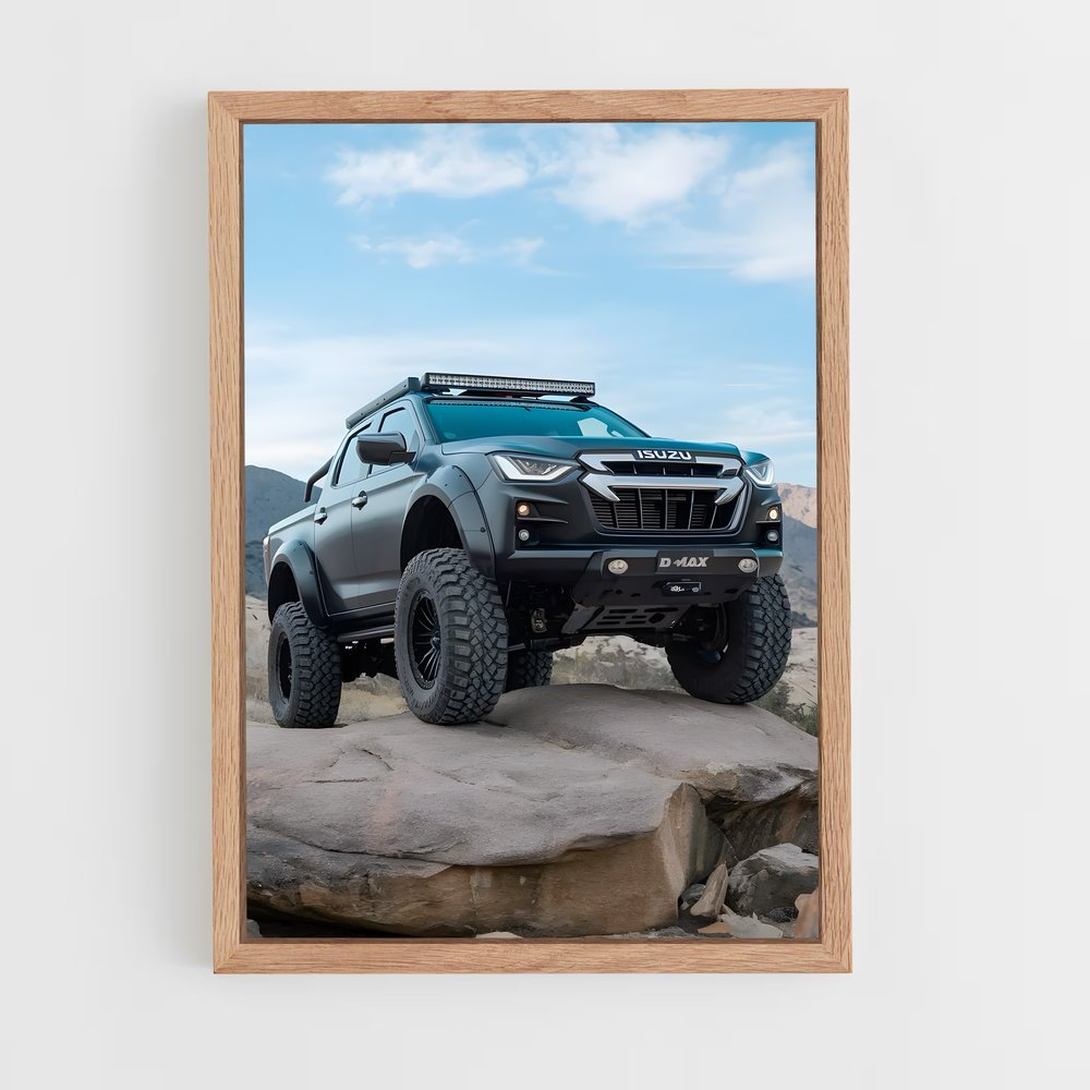 Poster Frontier Inception – affiche Isuzu (vue 4)