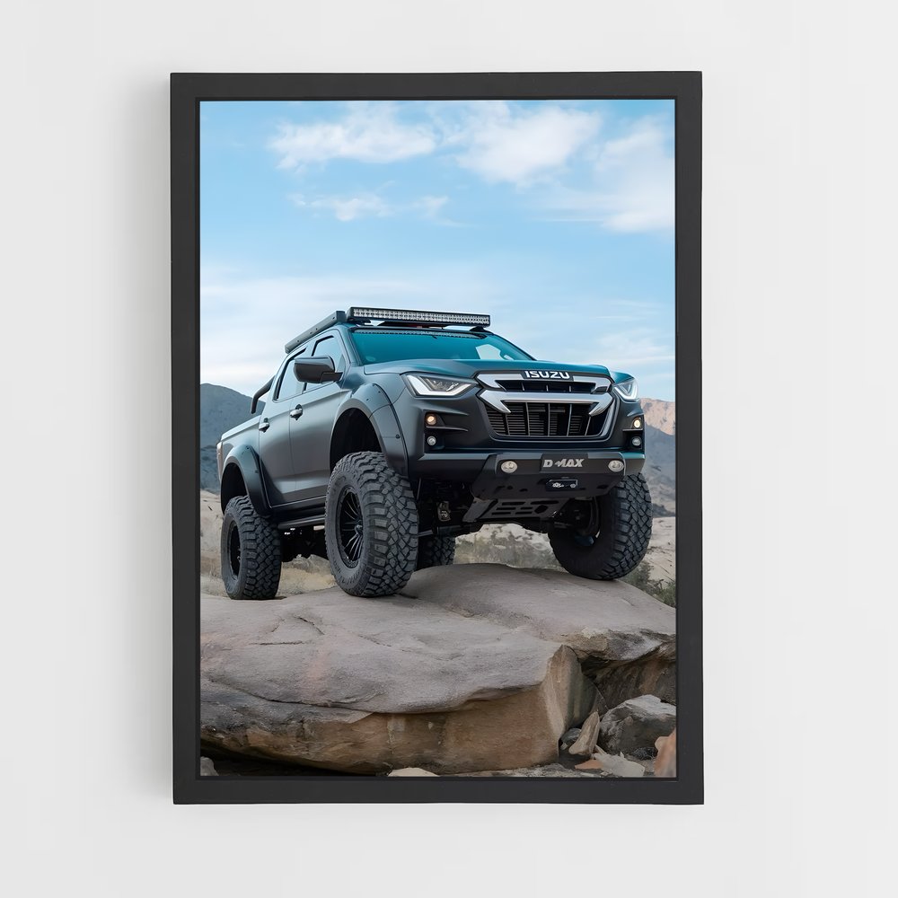 Poster Frontier Inception – affiche Isuzu (vue 2)