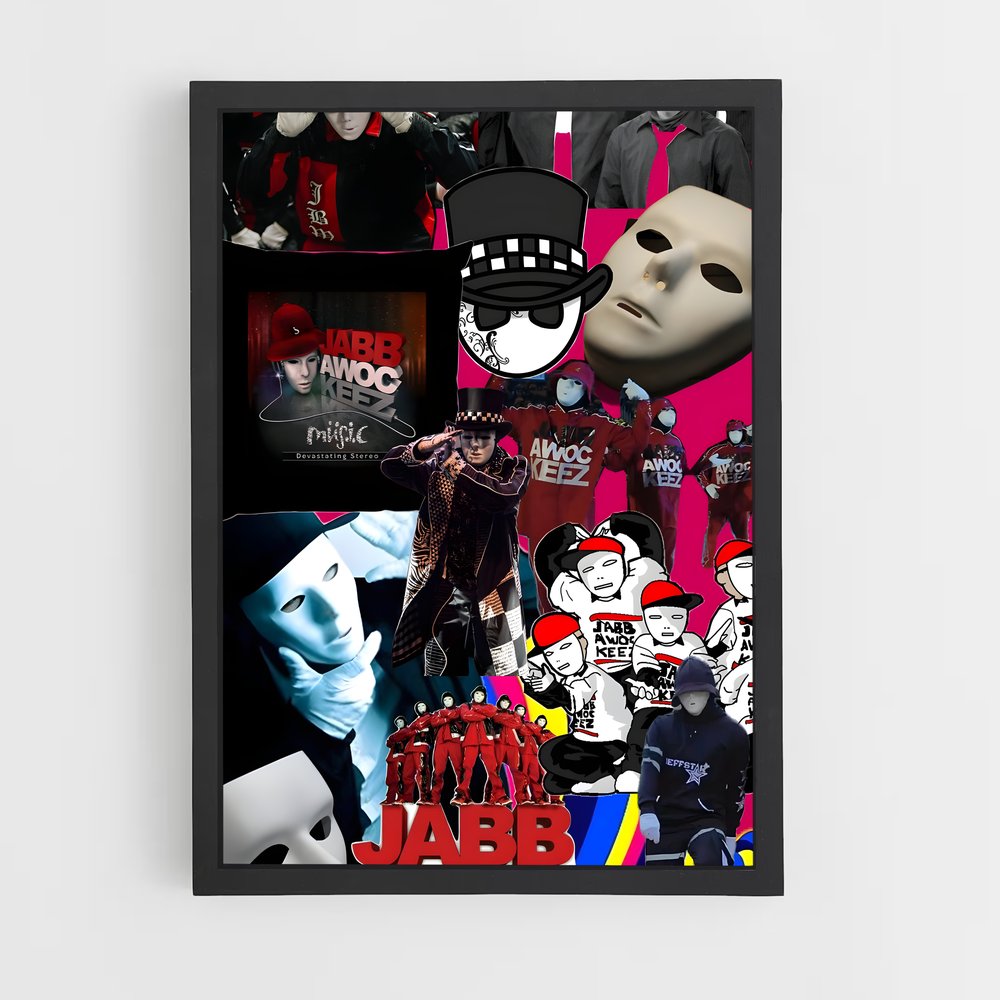 Poster Jabbawockeez Spectacle Chromatique – affiche Danse (vue 2)