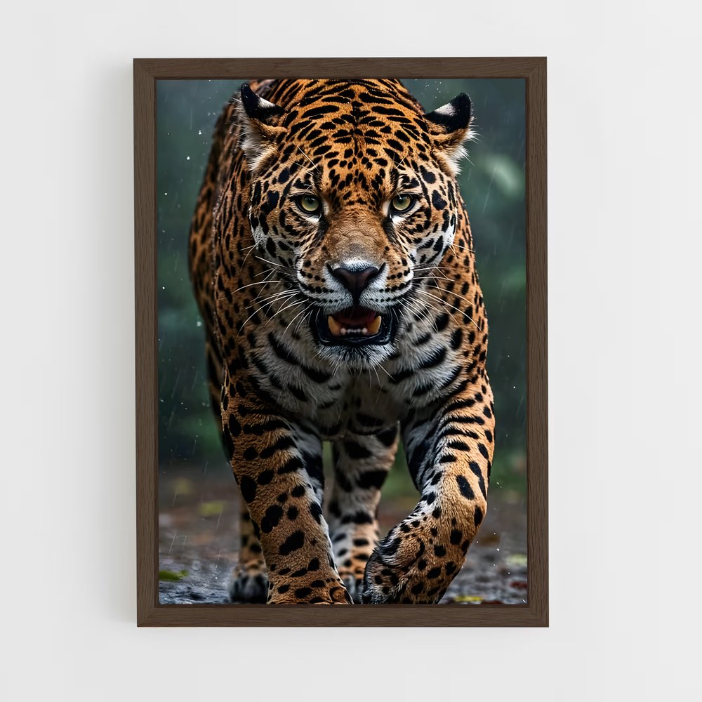 Poster Jaguar Pluvieux (vue 5)