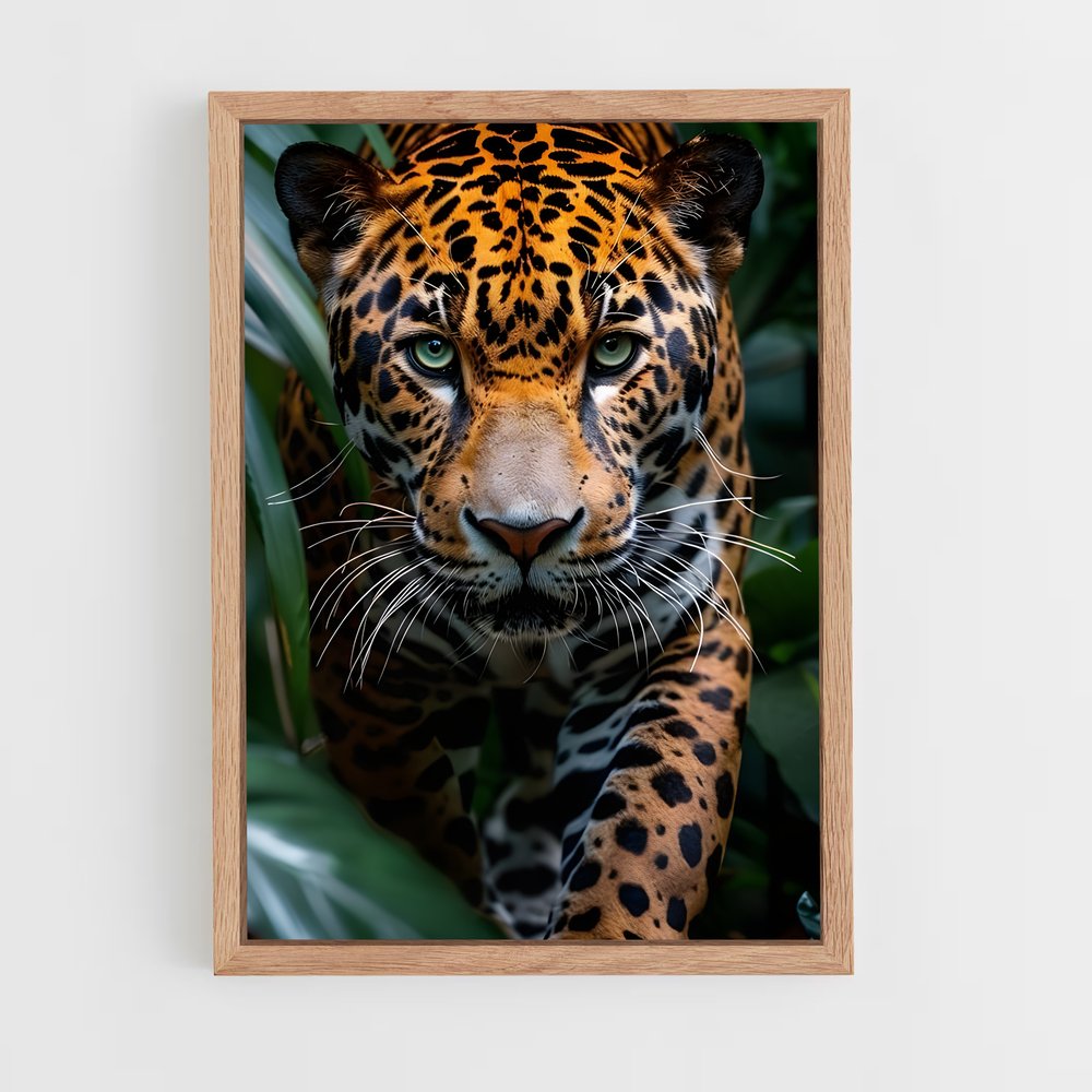 Poster Jaguar dans la Jungle (vue 4)