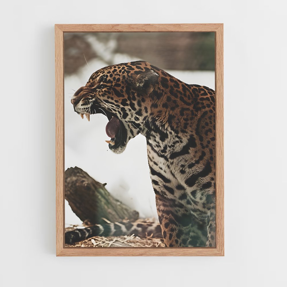 Poster Félin Élégant – affiche Jaguar (vue 4)