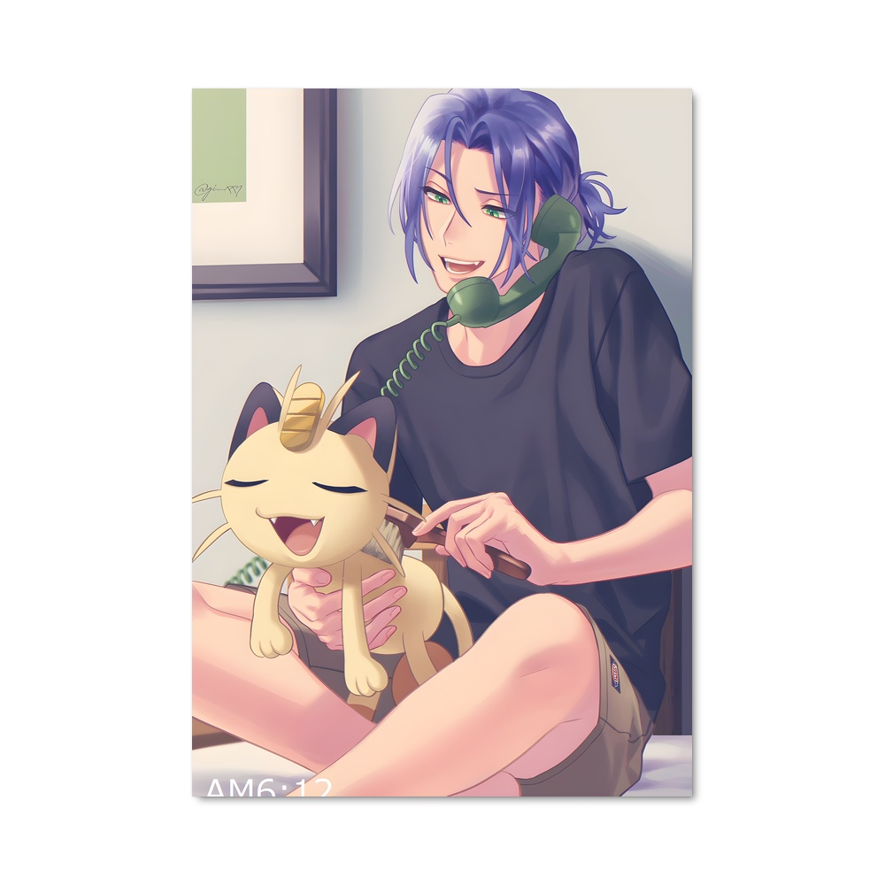 Poster Pattes et Rêves – affiche Pokemon
