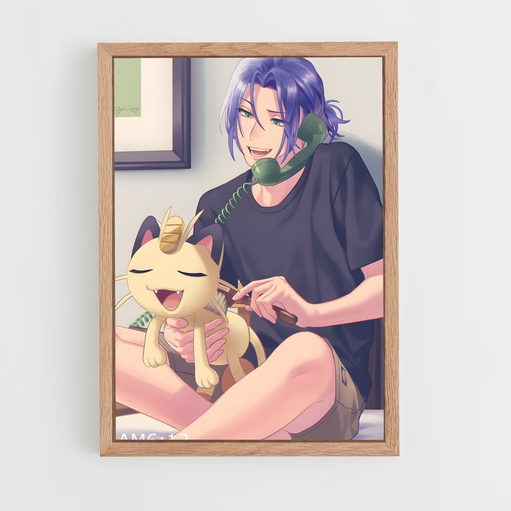 Poster Pattes et Rêves – affiche Pokemon (vue 4)