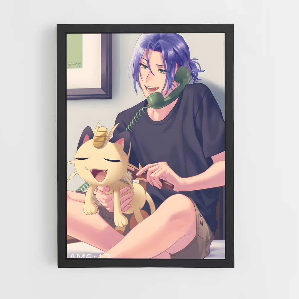 Poster Pattes et Rêves – affiche Pokemon (vue 2)