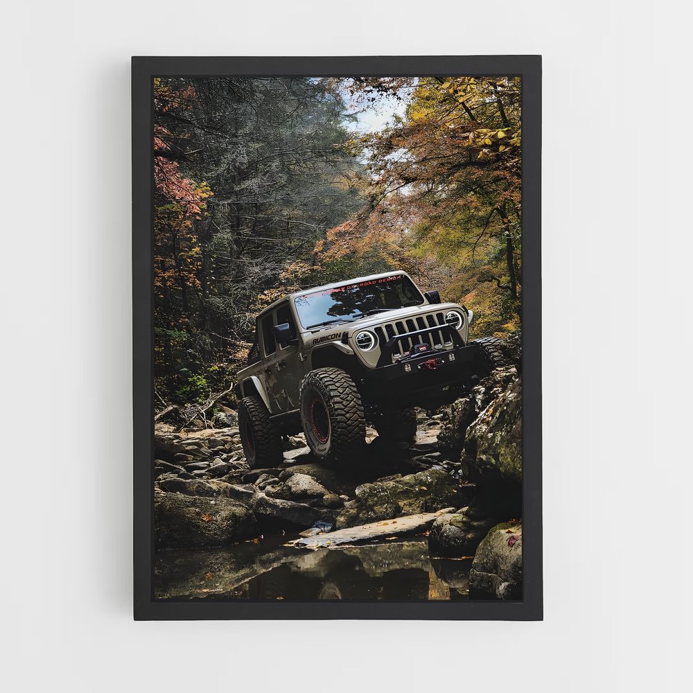 Poster Jeep Sauvage (vue 2)