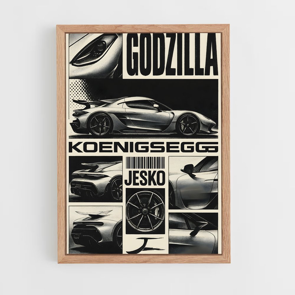 Poster Kogeo JK Adventure – affiche Koenigsegg (vue 4)