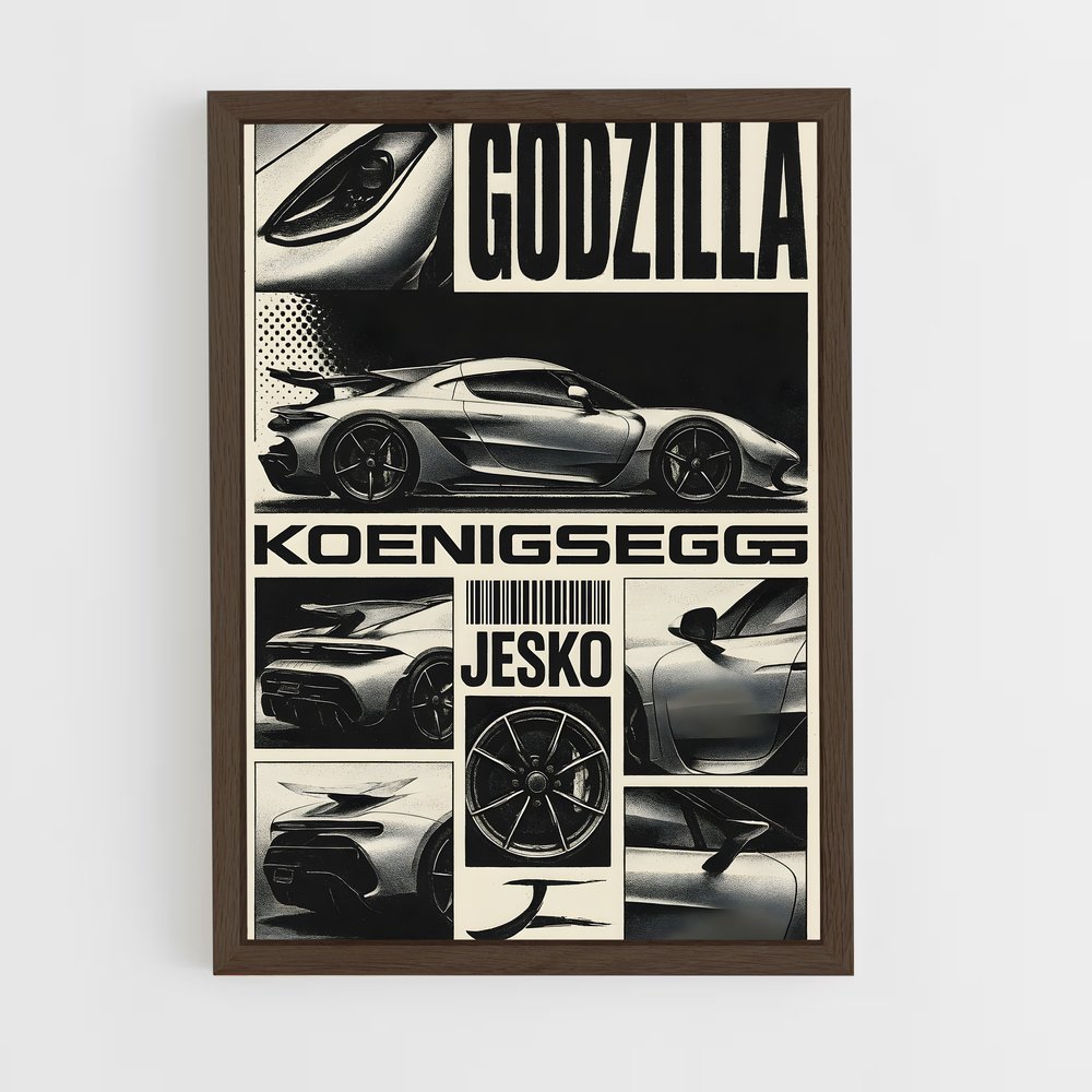 Poster Kogeo JK Adventure – affiche Koenigsegg (vue 5)