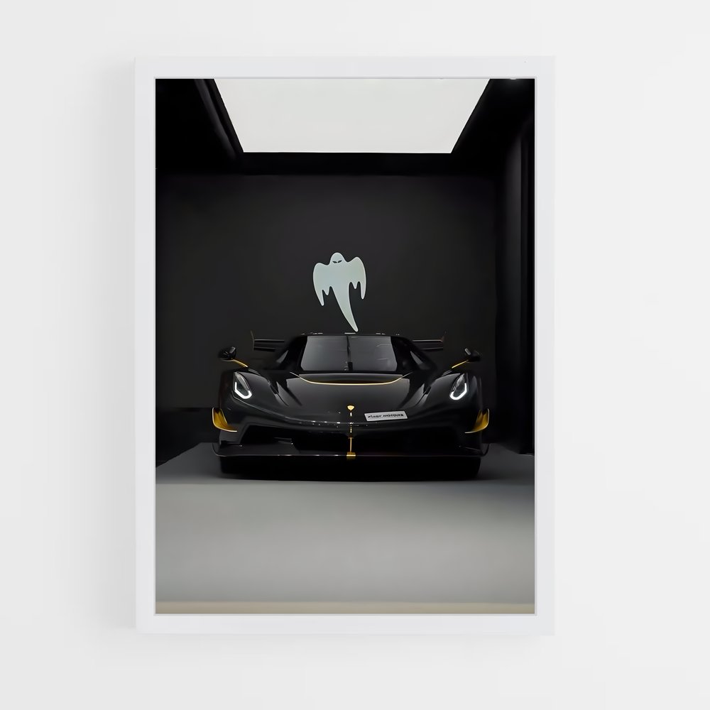 Poster Jesko Mystère – affiche Koenigsegg (vue 3)
