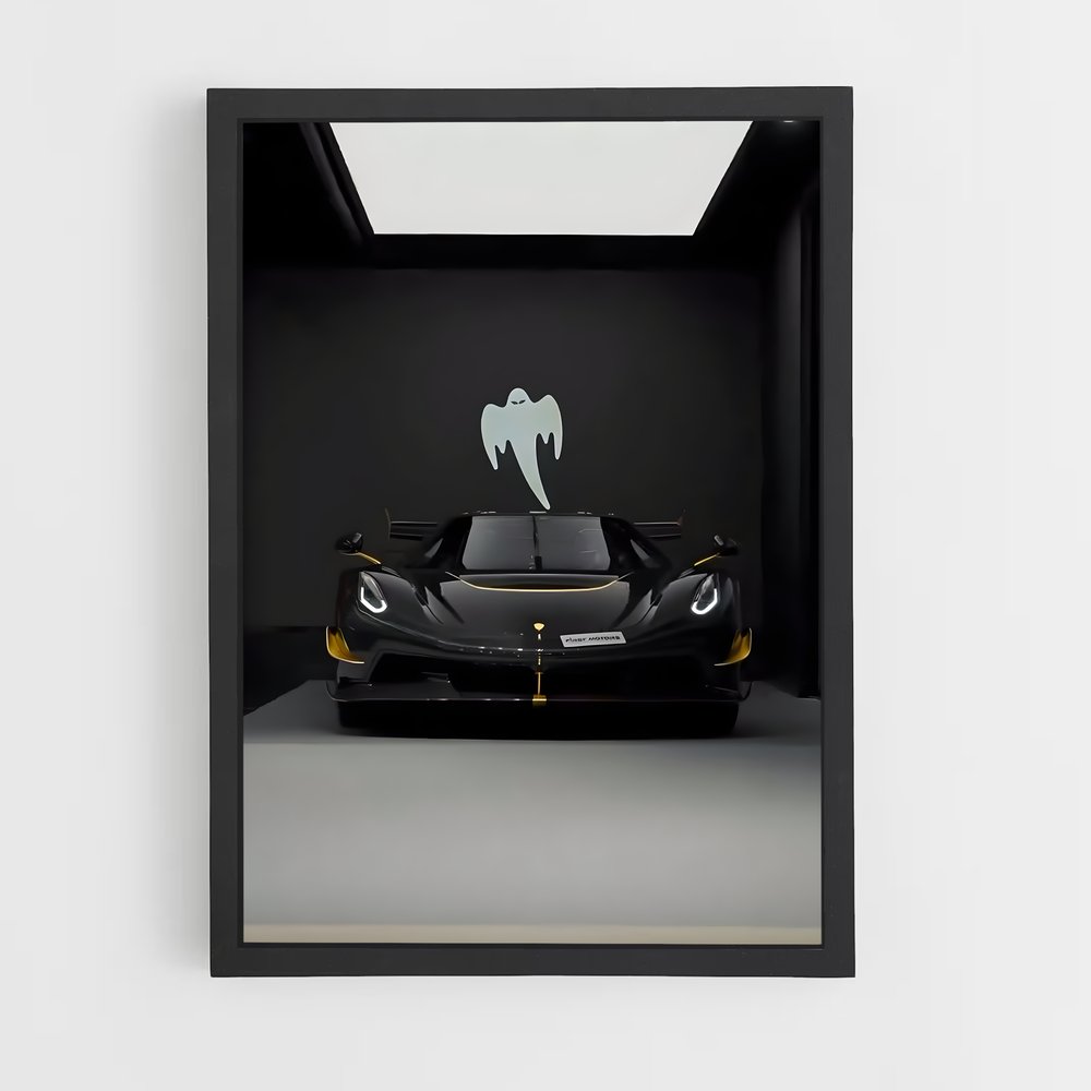 Poster Jesko Mystère – affiche Koenigsegg (vue 2)