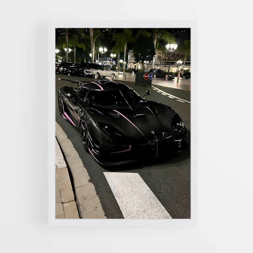 Poster Jesko Admirez – affiche Koenigsegg (vue 3)