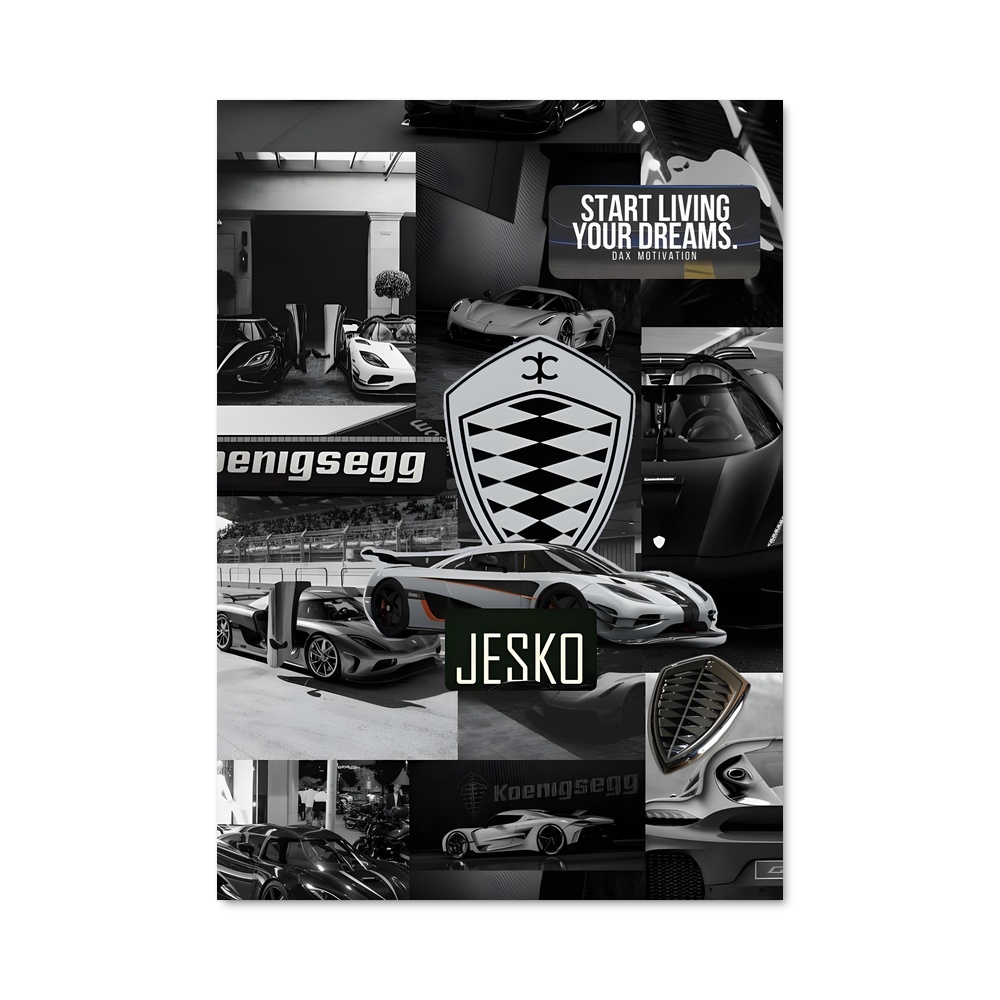 Poster Team Jesko