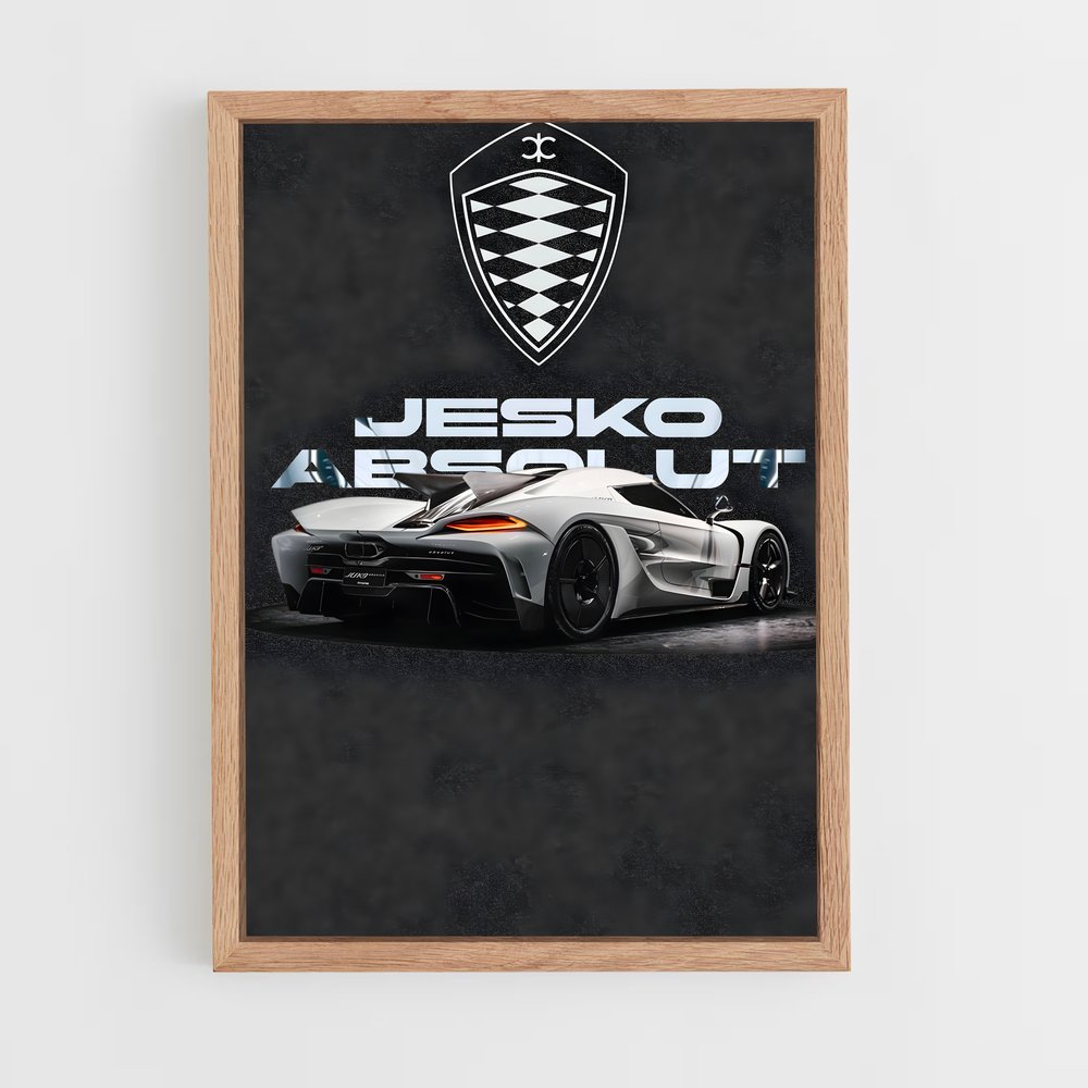 Poster Komaku Chronicles – affiche Koenigsegg (vue 4)