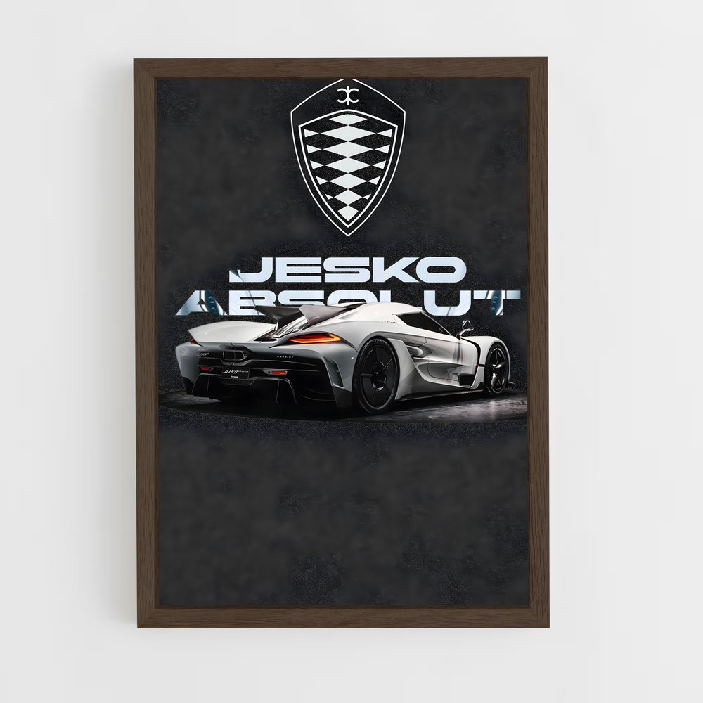 Poster Komaku Chronicles – affiche Koenigsegg (vue 5)