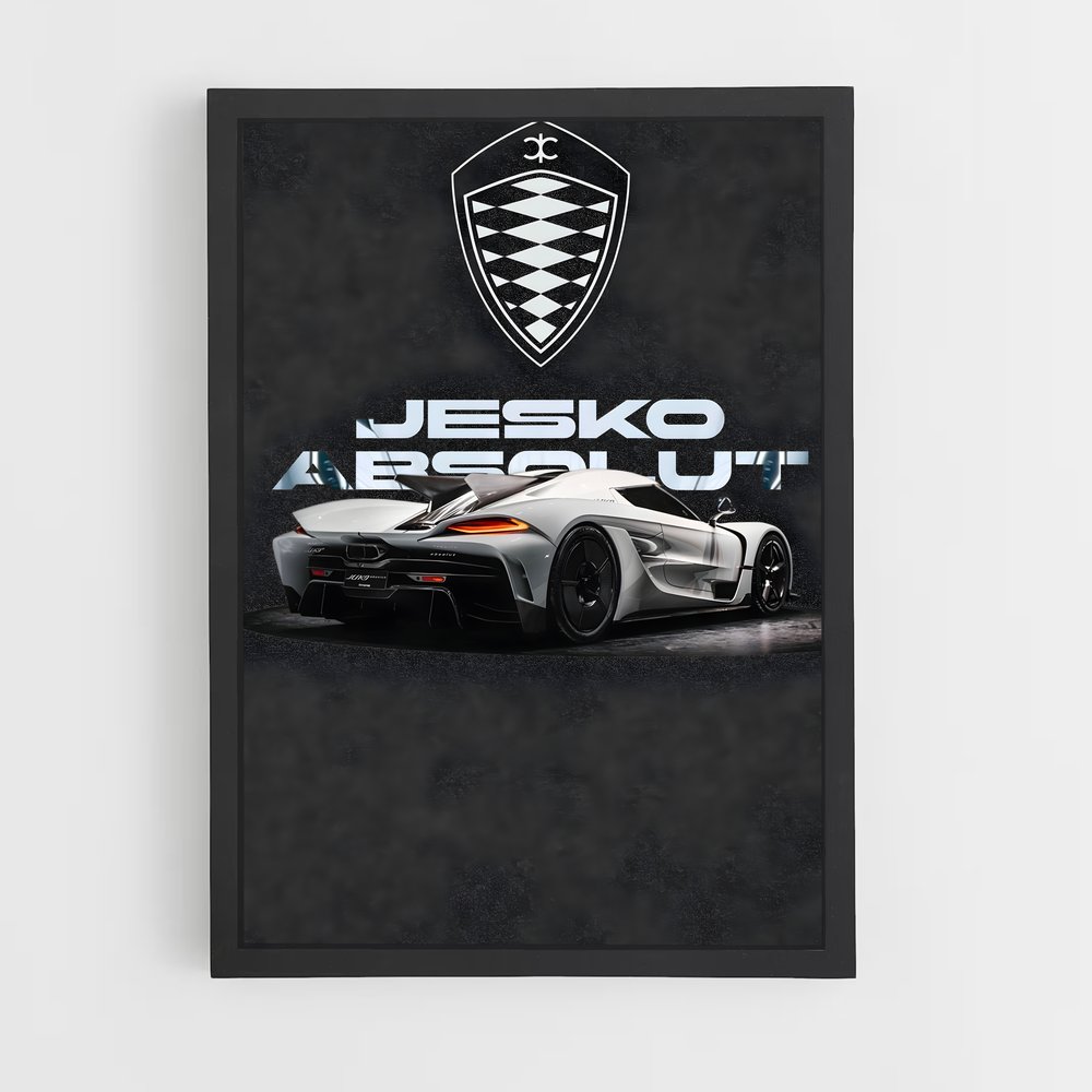 Poster Komaku Chronicles – affiche Koenigsegg (vue 2)