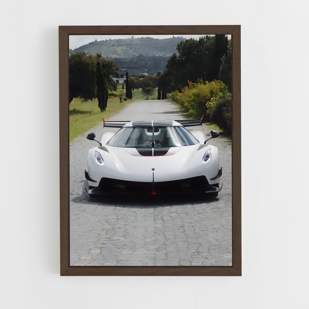 Poster Sur la Route du Style – affiche Koenigsegg (vue 5)