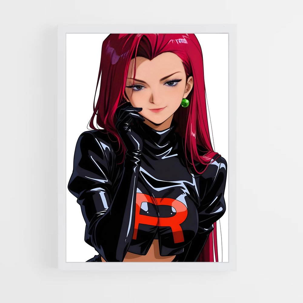 Poster Jessie héroïne – affiche Pokemon (vue 3)