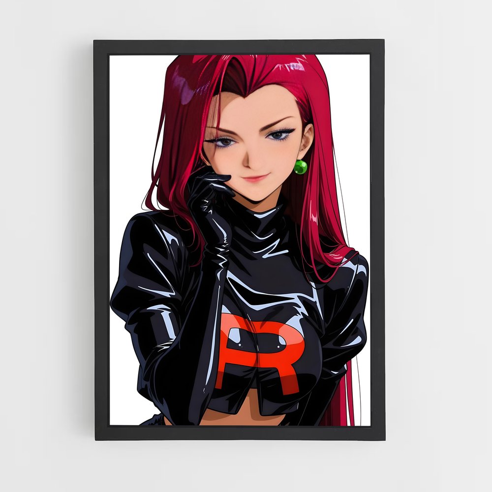 Poster Jessie héroïne – affiche Pokemon (vue 2)