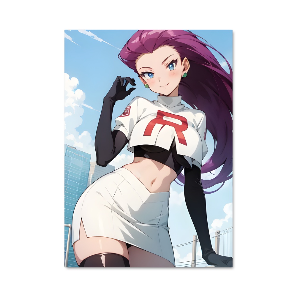 Poster Jessie Élevez – affiche Pokemon