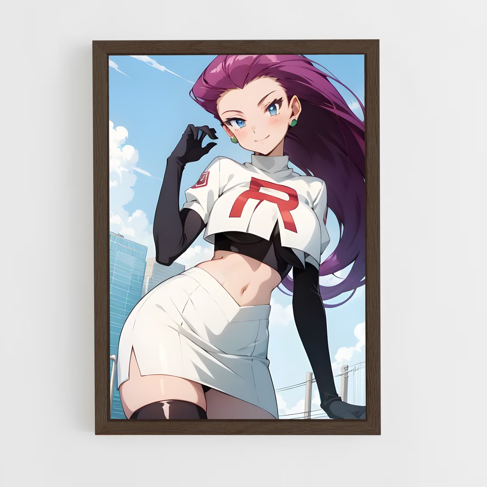 Poster Jessie Élevez – affiche Pokemon (vue 5)