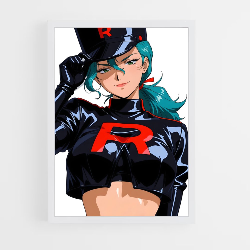 Poster Jessie en Mission – affiche Pokemon (vue 3)