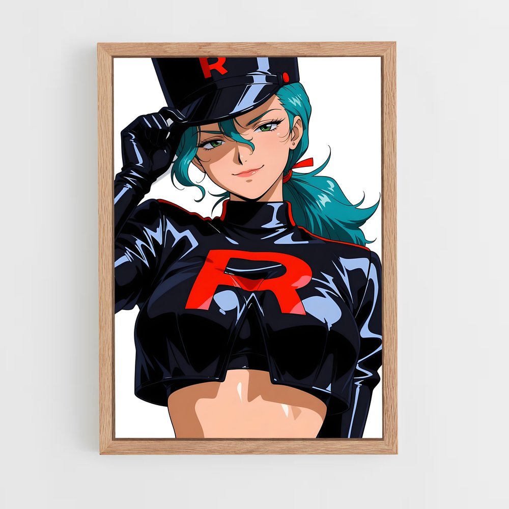 Poster Jessie en Mission – affiche Pokemon (vue 4)