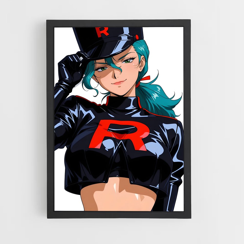Poster Jessie en Mission – affiche Pokemon (vue 2)